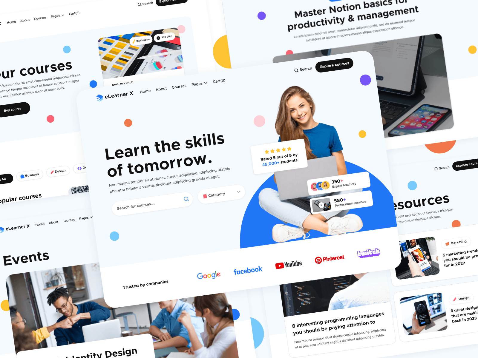 School Webflow Template