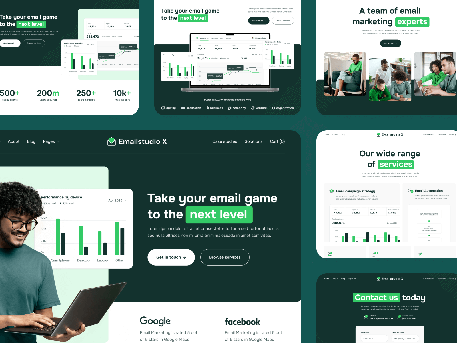 Email Marketing Agency Webflow Theme