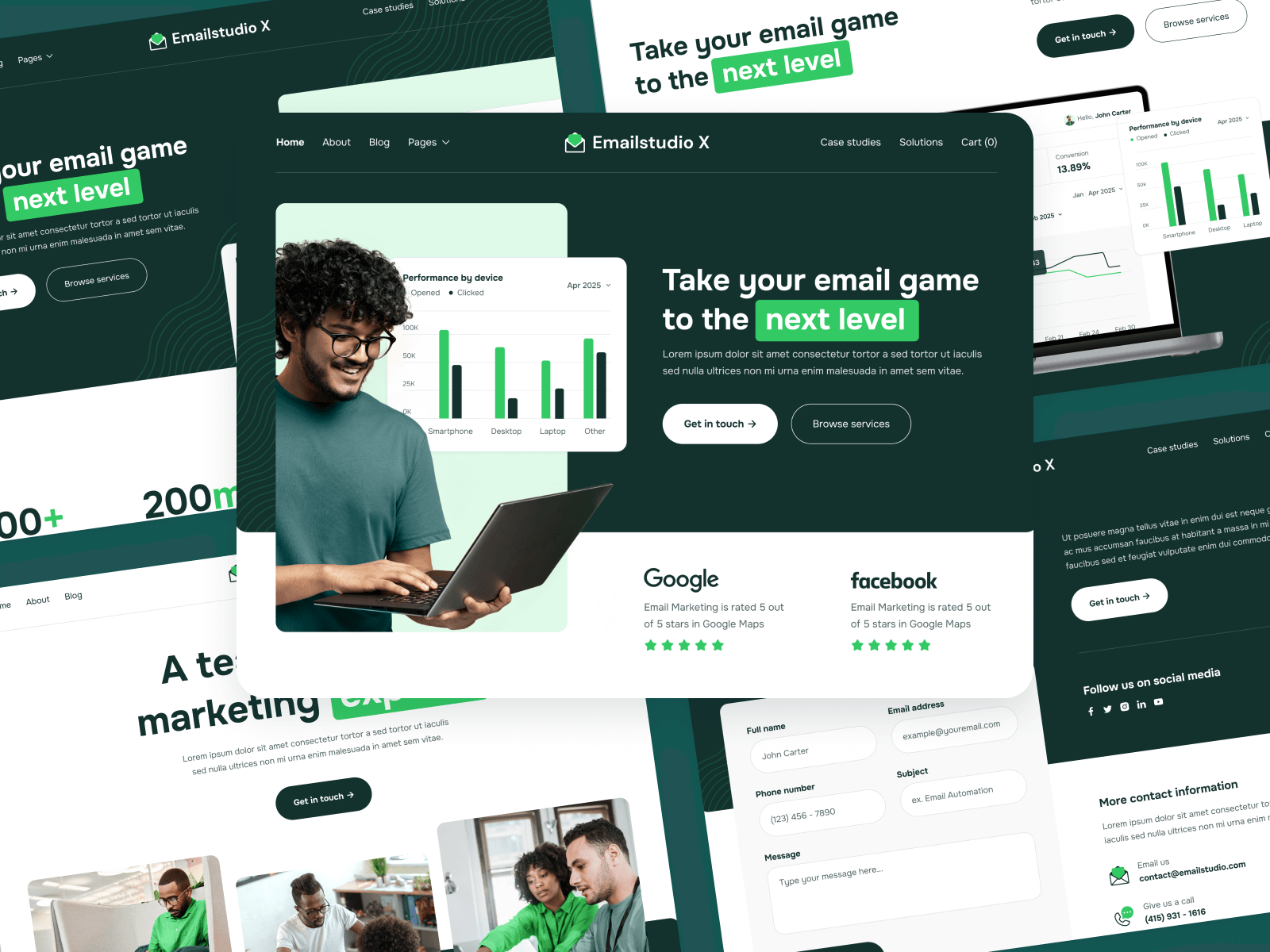 Marketing Agency Webflow Template