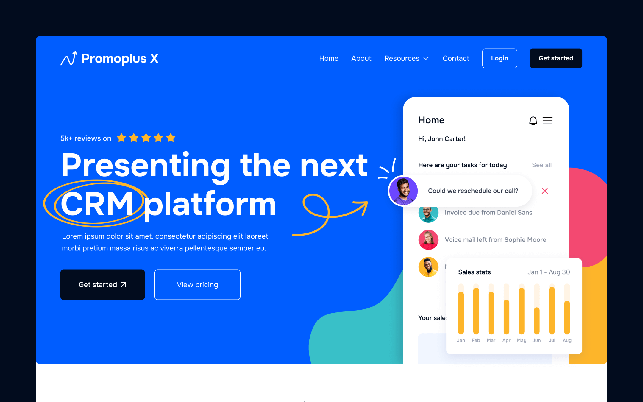Enterprise SaaS & Tech Webflow Template
