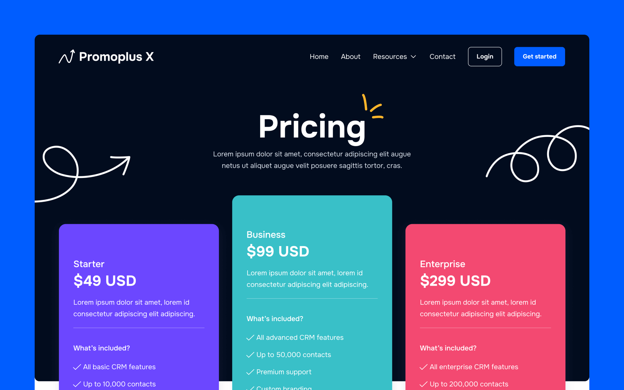 Promoplus X Webflow Template