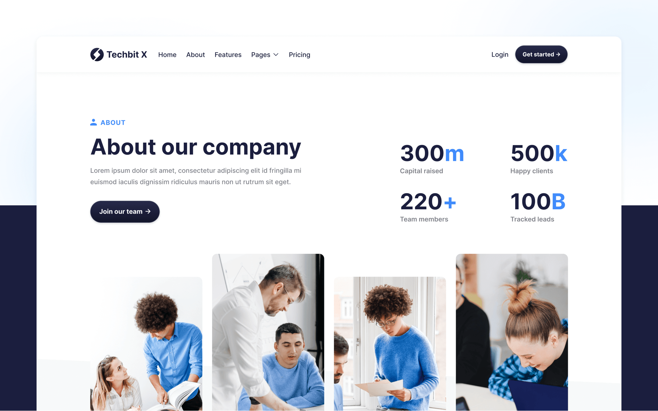Techbit X Webflow Template