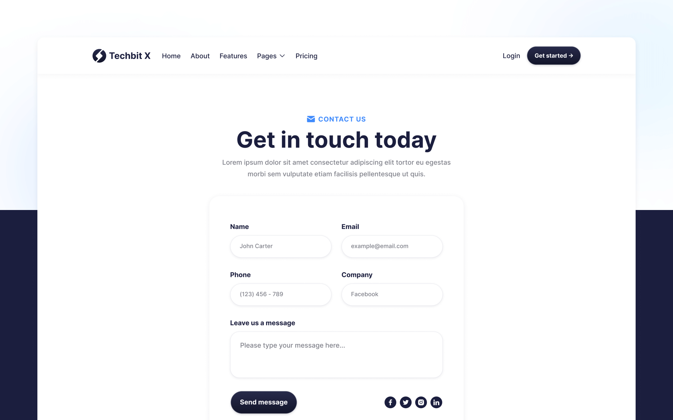 Techbit X Webflow Template