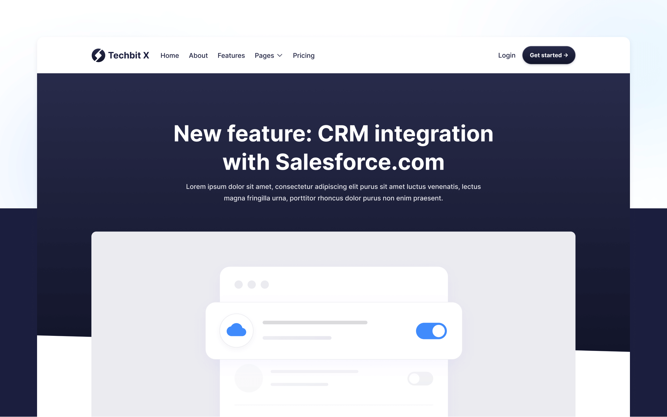 Techbit X Webflow Template