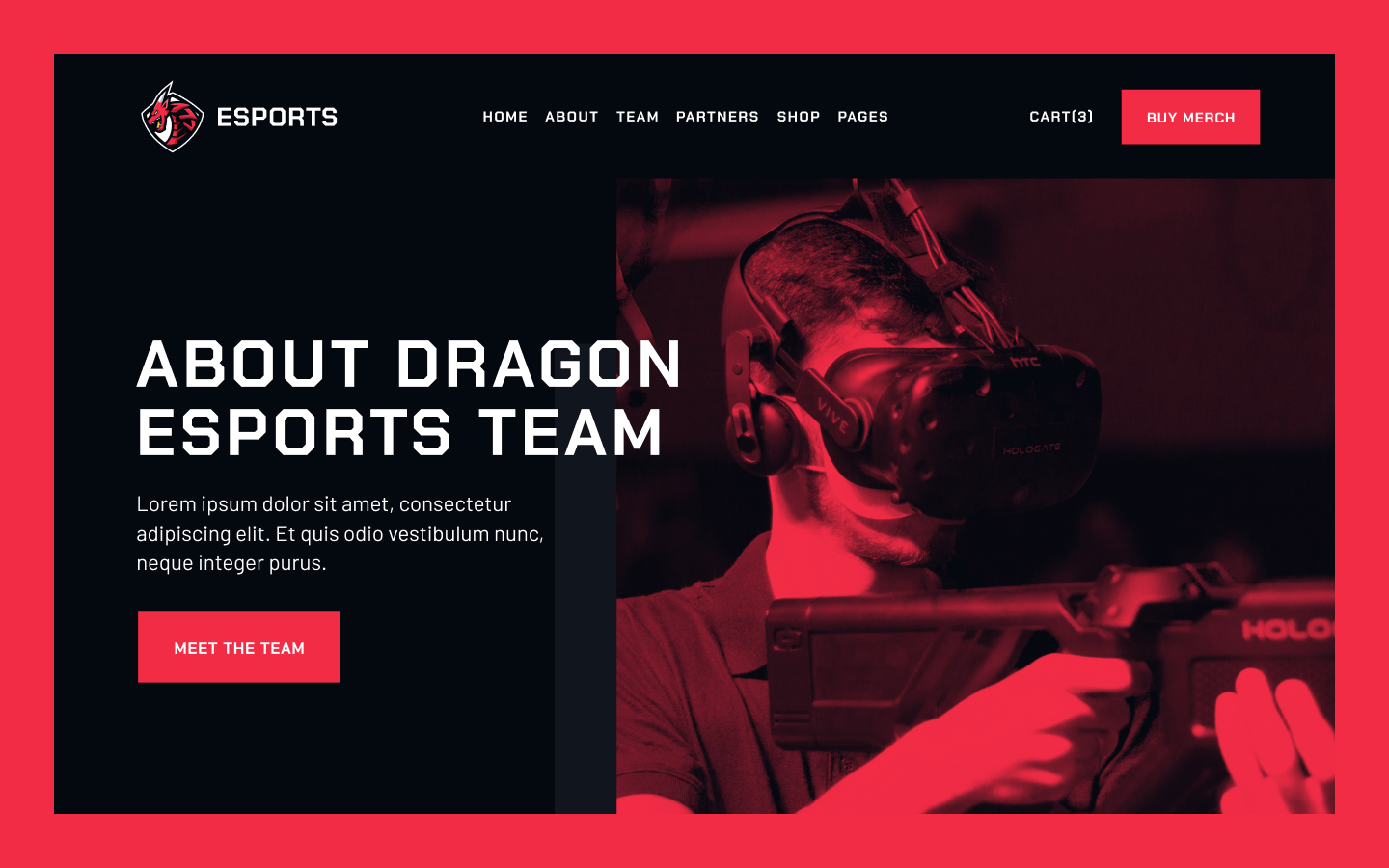 eSports Webflow Template