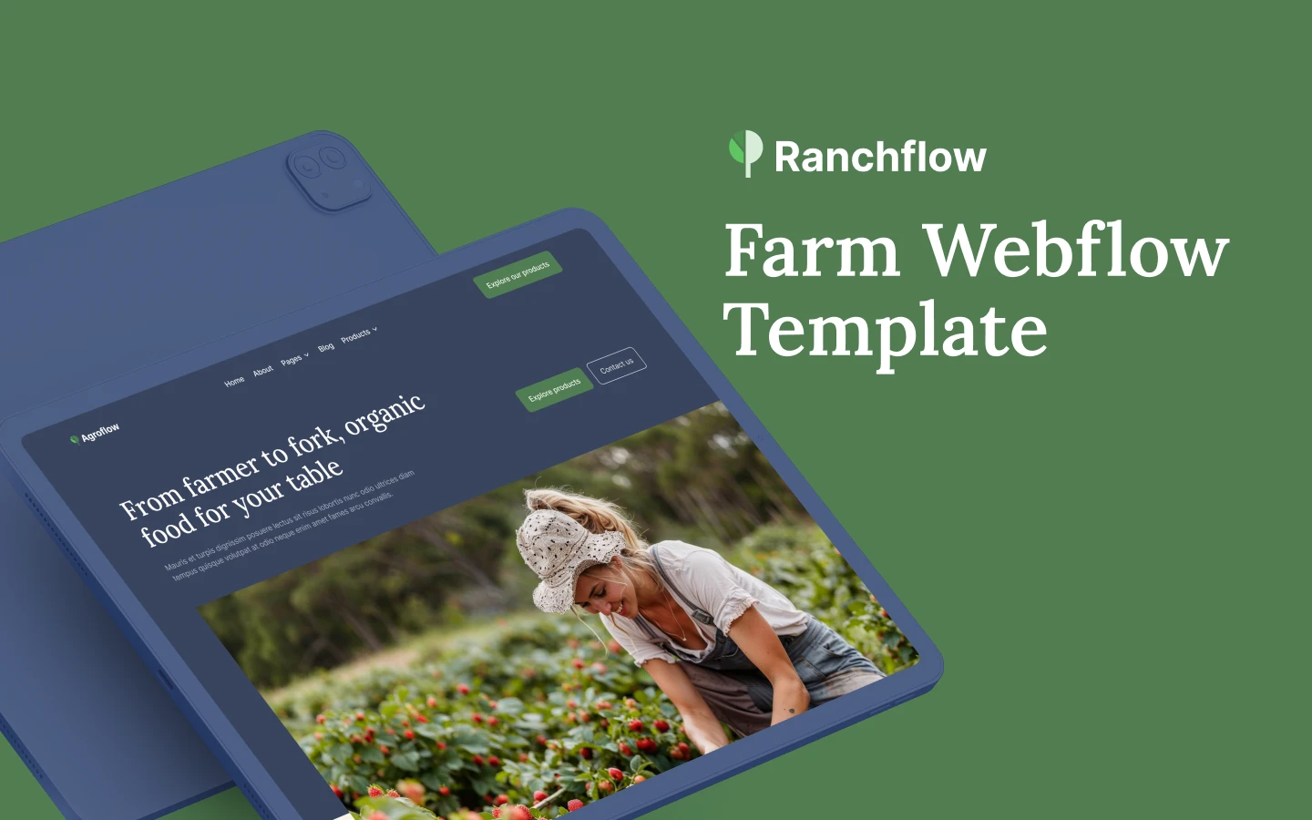 Farm Webflow Template