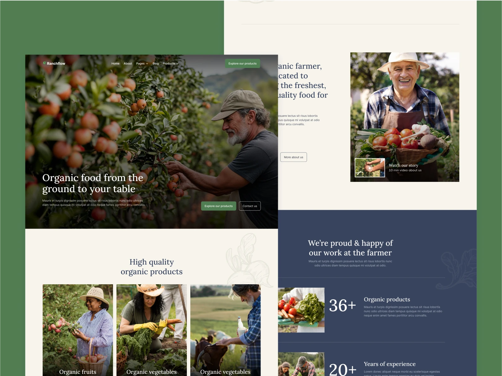 Local Farm Webflow Template