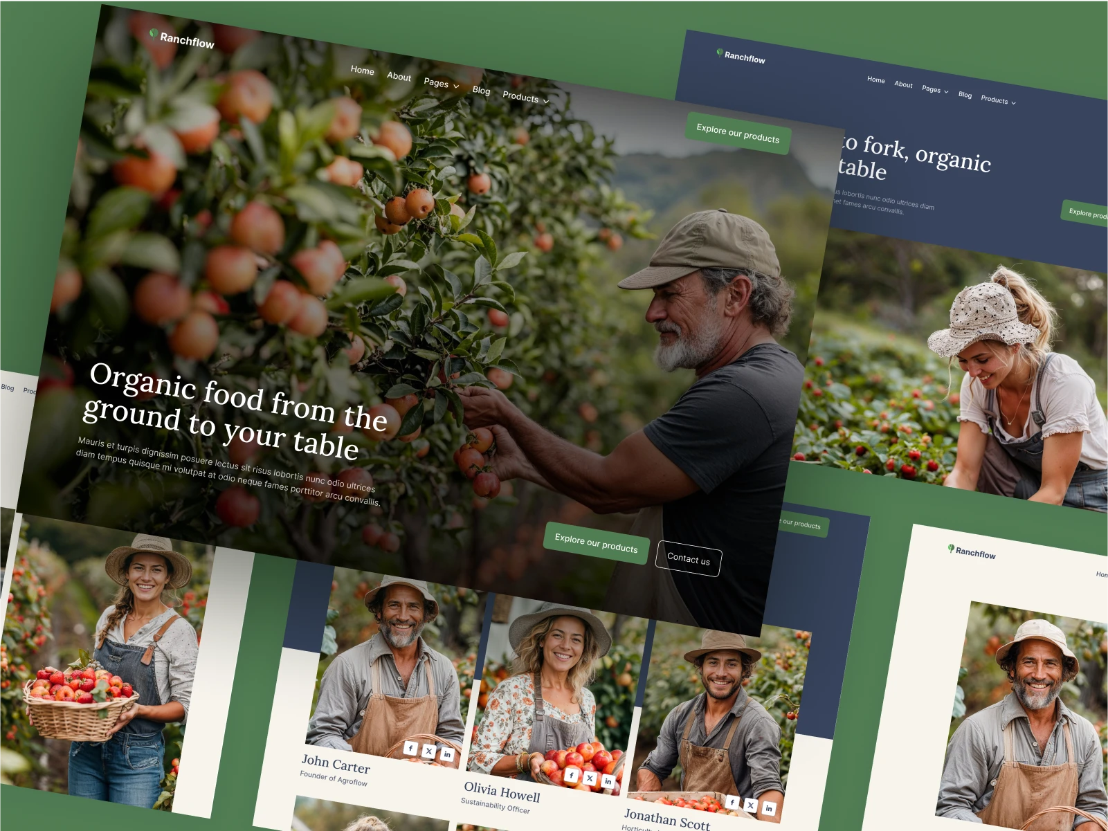 Organic Farm Webflow Template