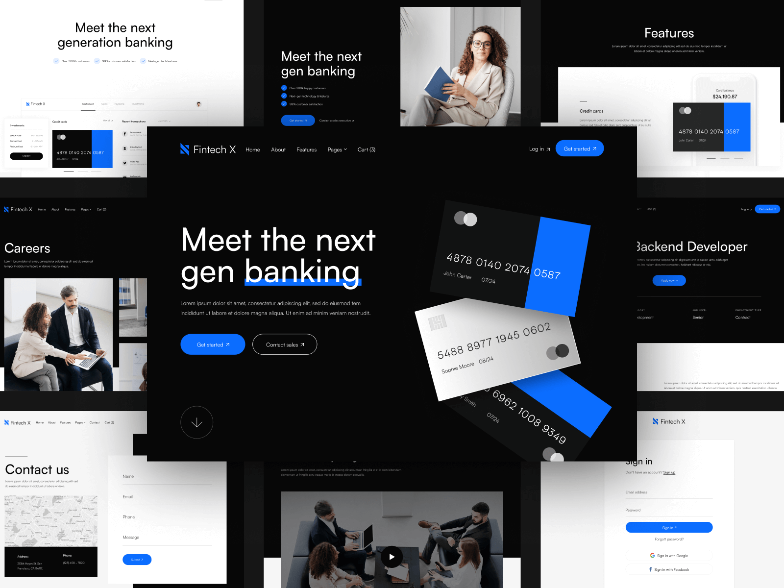 Financial Webflow Template