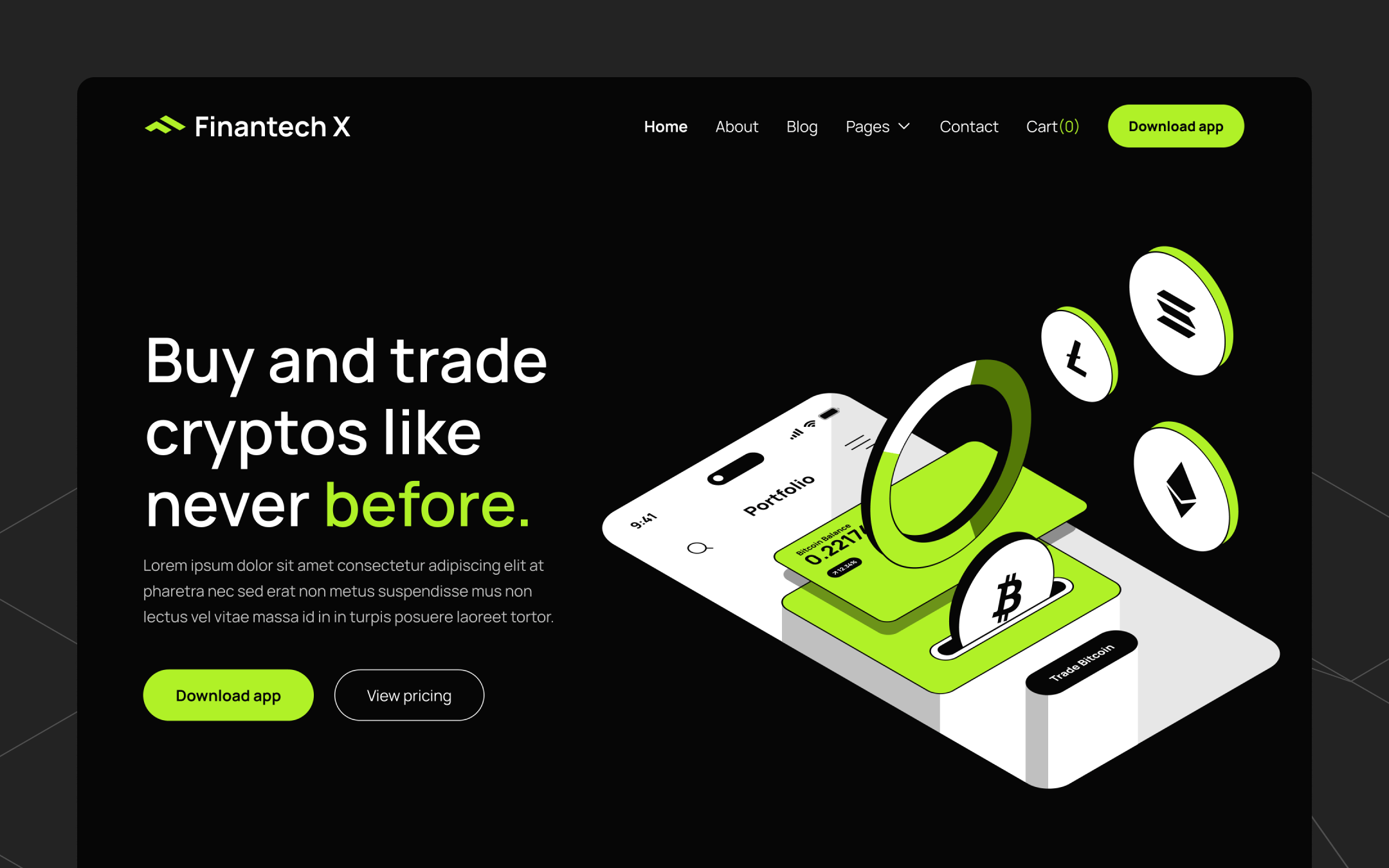 Fintech Webflow Template