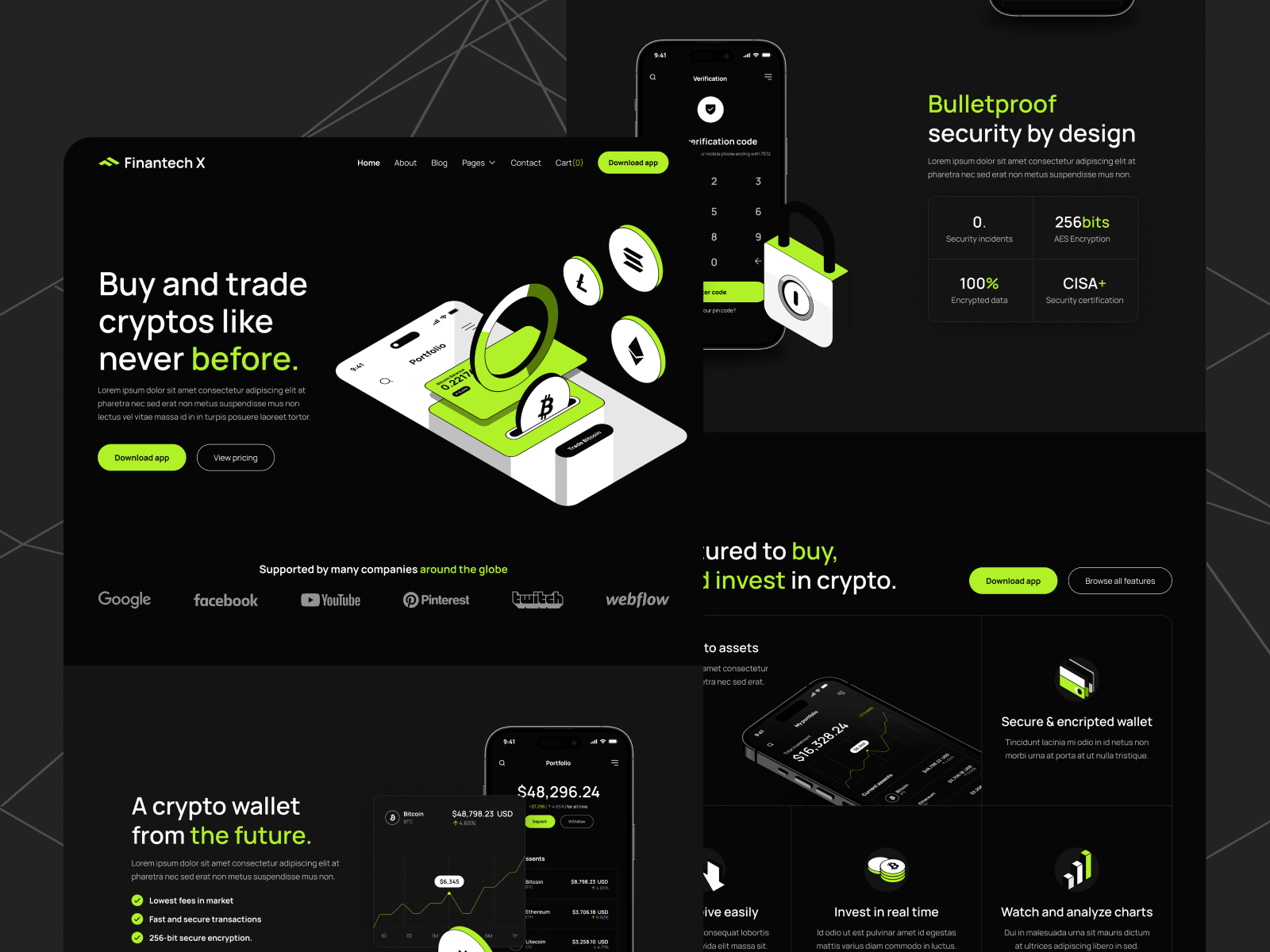 Fintech Webflow Template