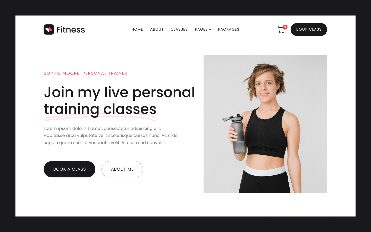 Fitness Webflow Template