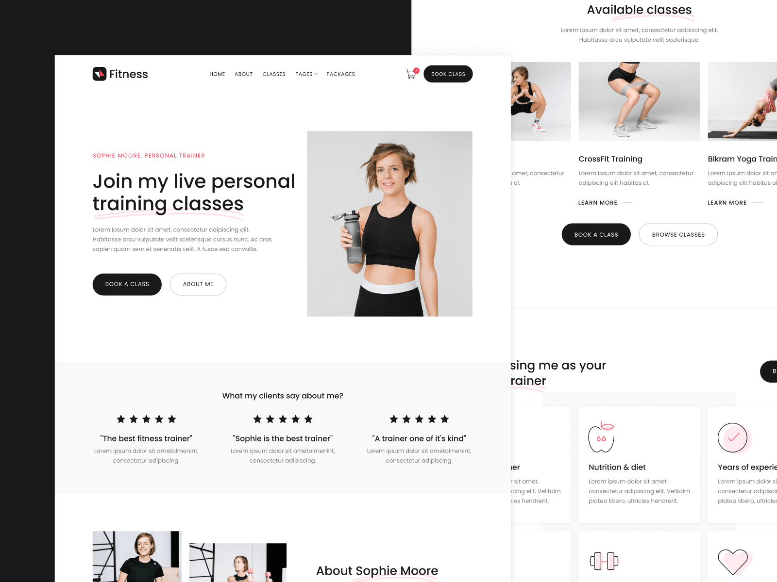 Fitness Webflow Template