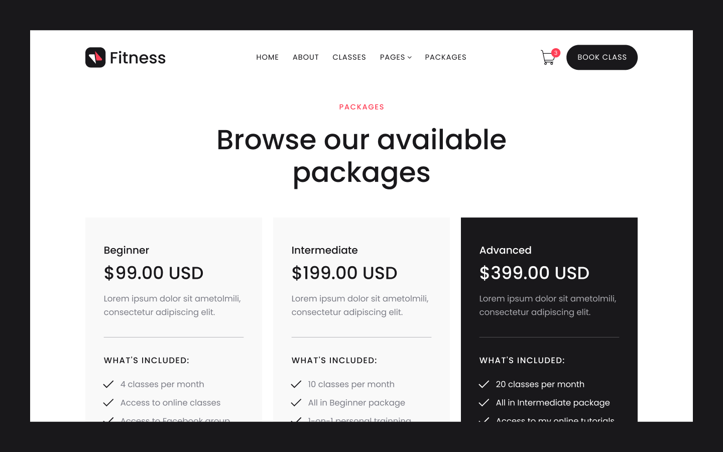Fitness Webflow Template