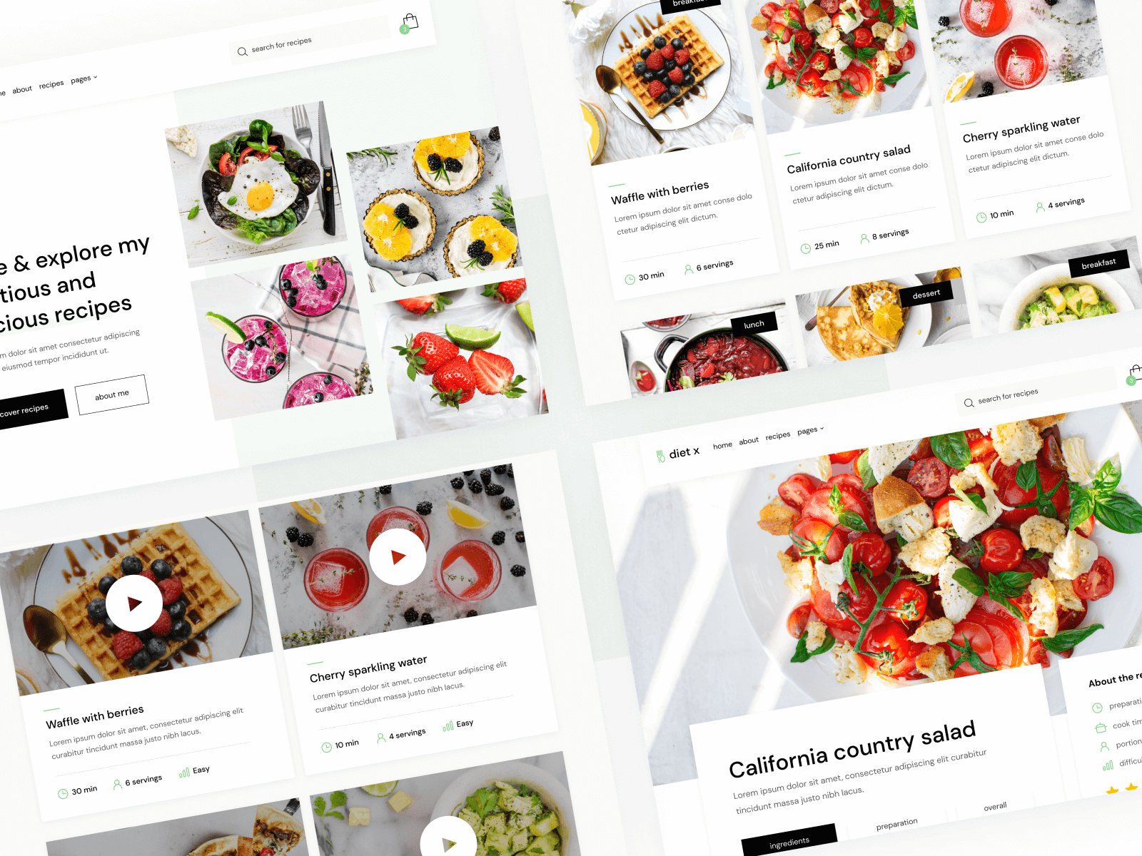Nutritionist Webflow Template