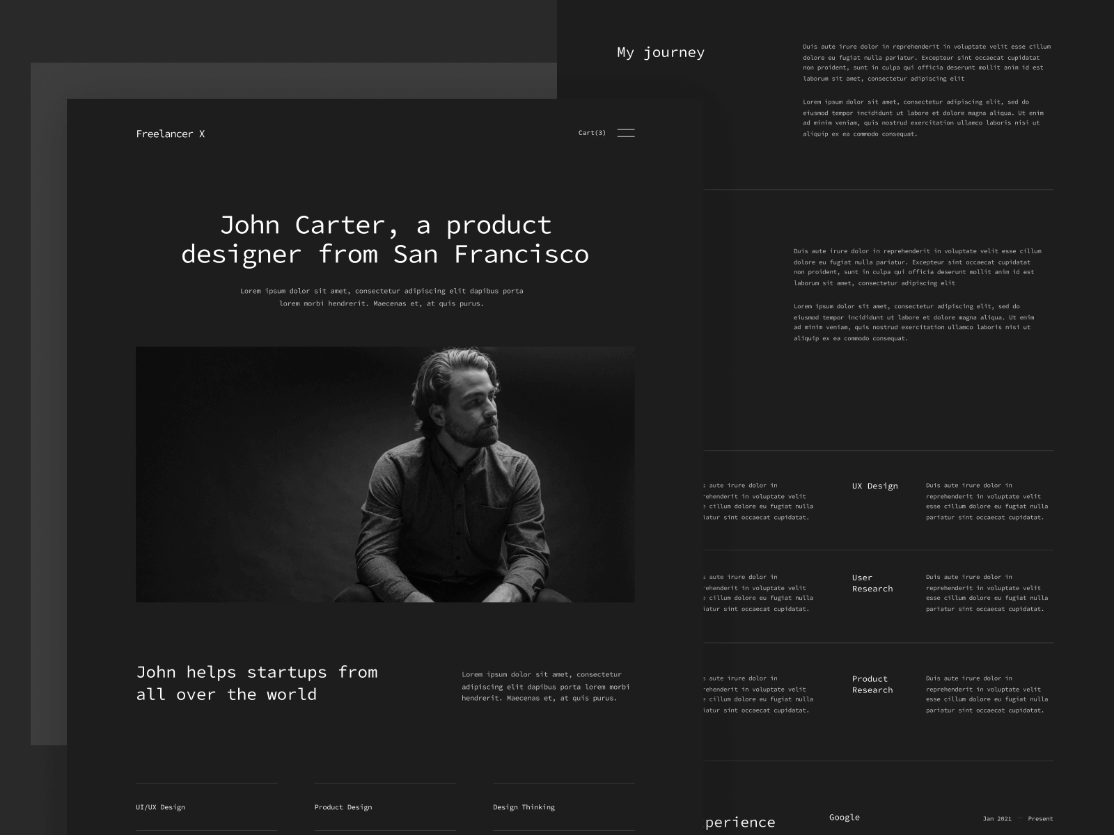 Freelance Webflow Template