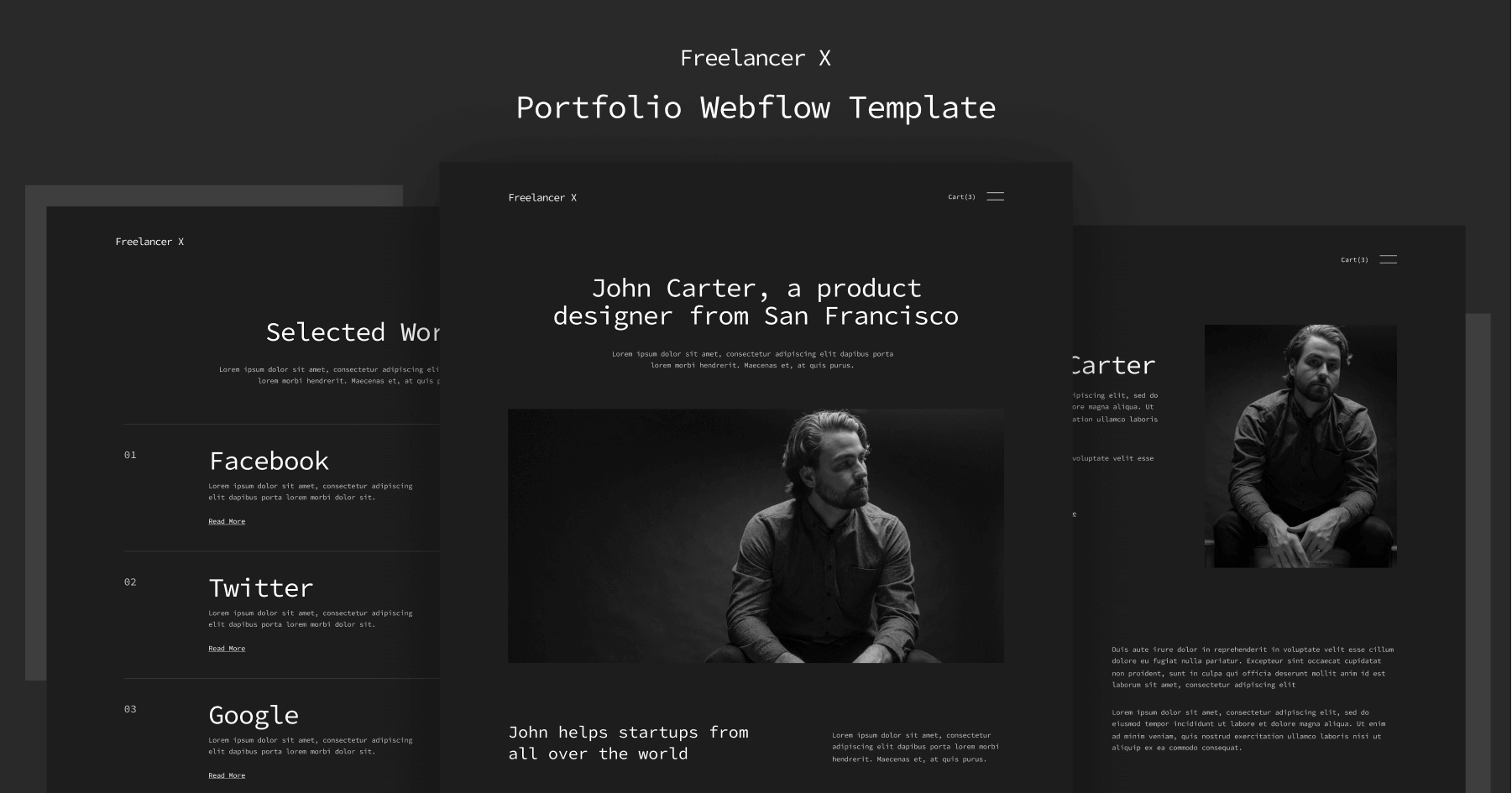 Freelance Webflow Template