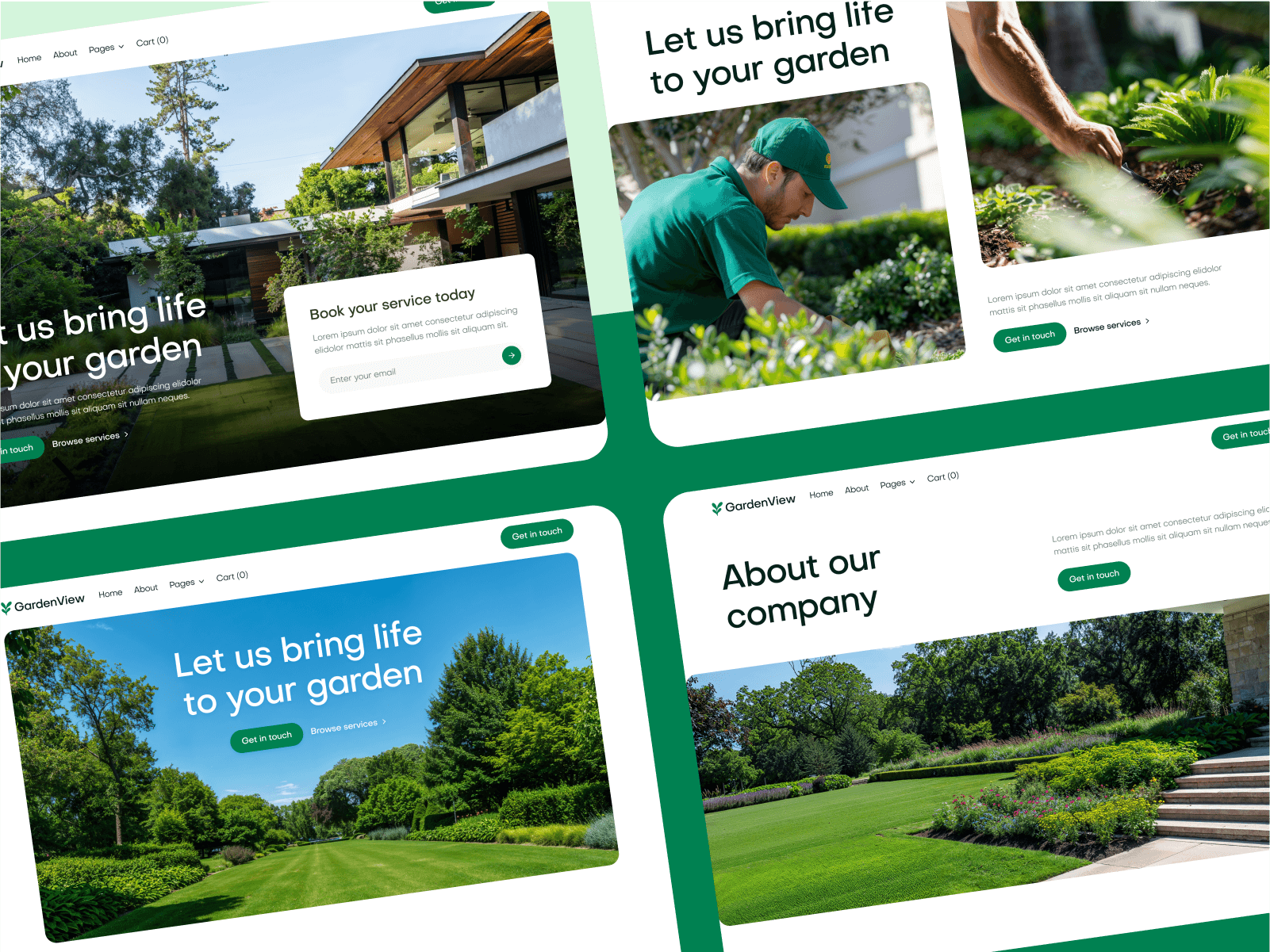Landscaper Webflow Theme