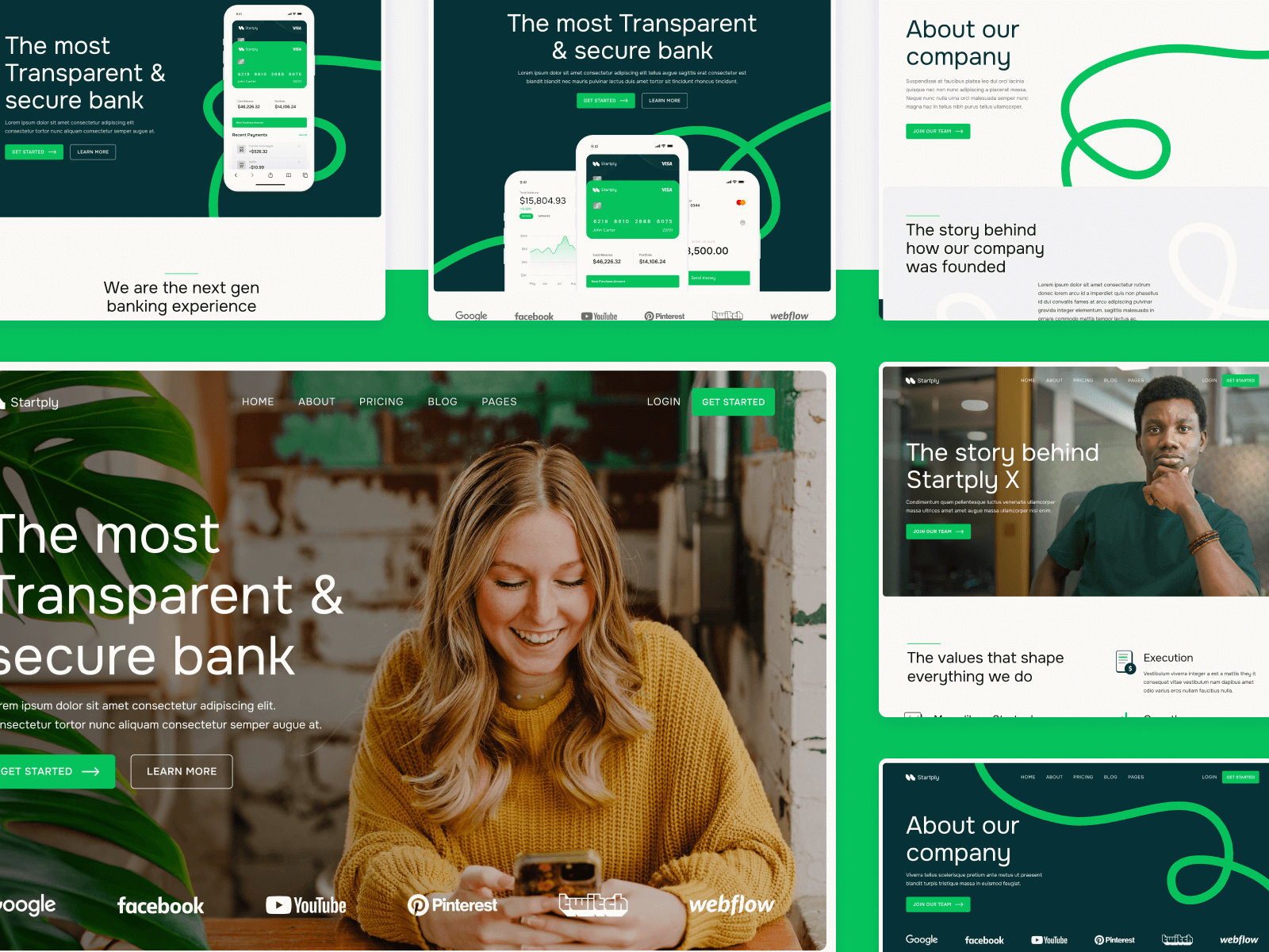 Minimal Startup Webflow Template