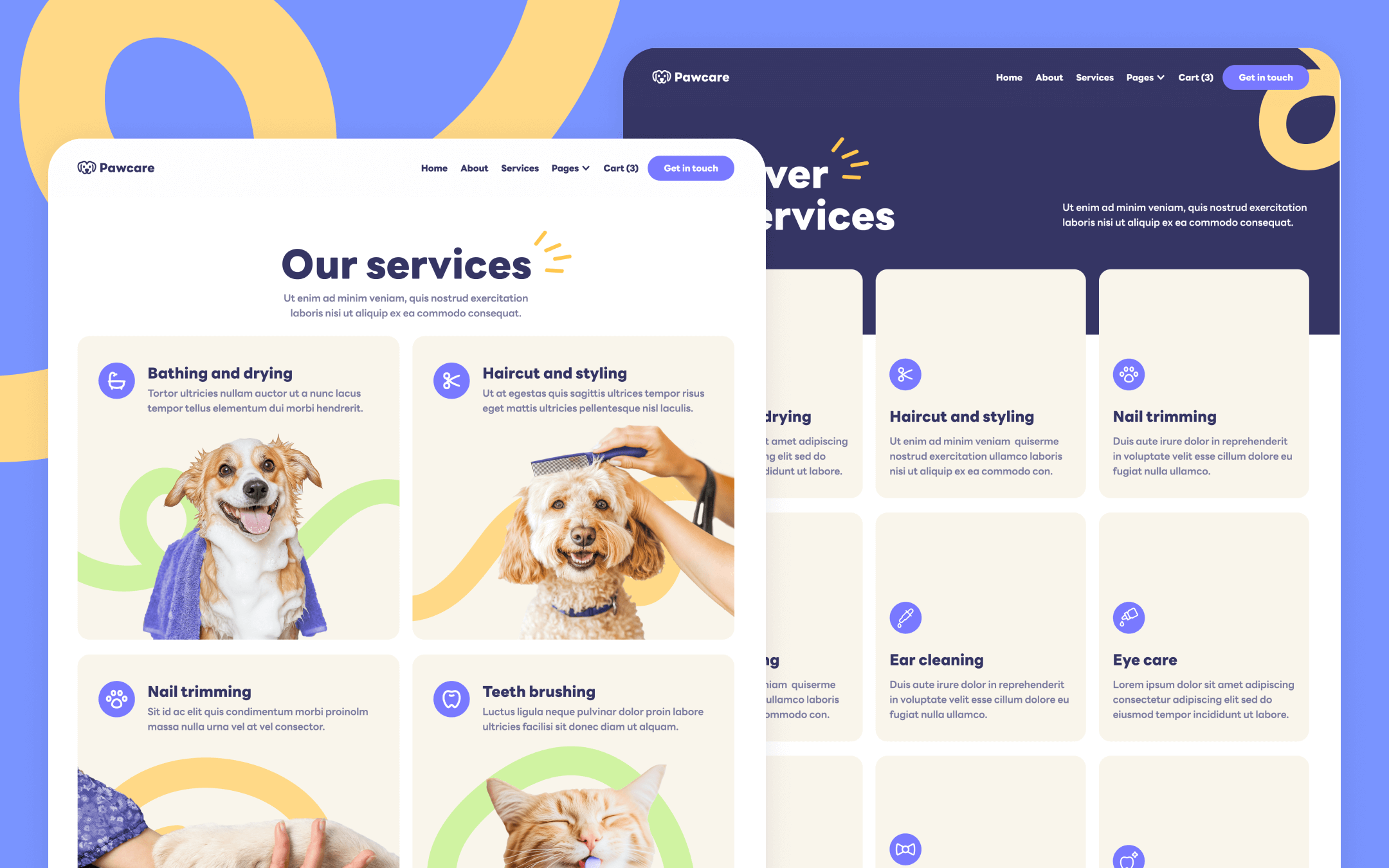 Pawcare Webflow Template