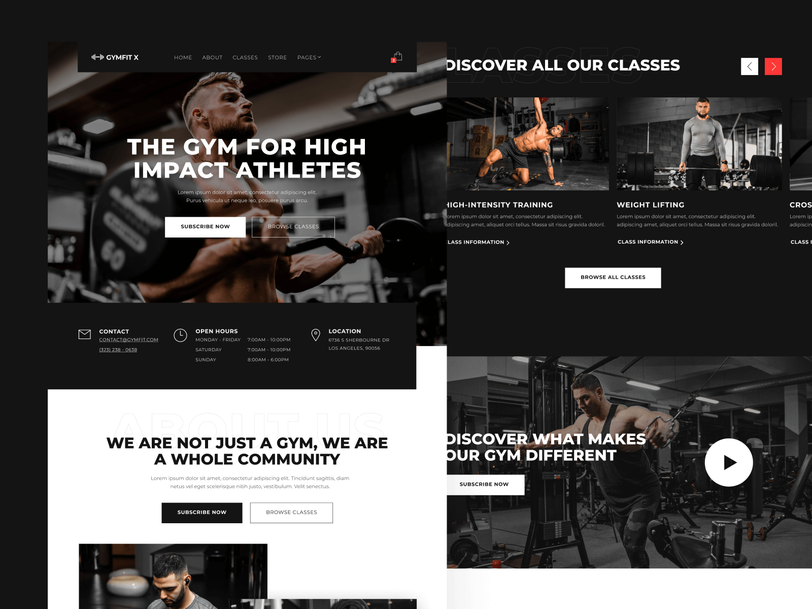 Gym Coach Webflow Template