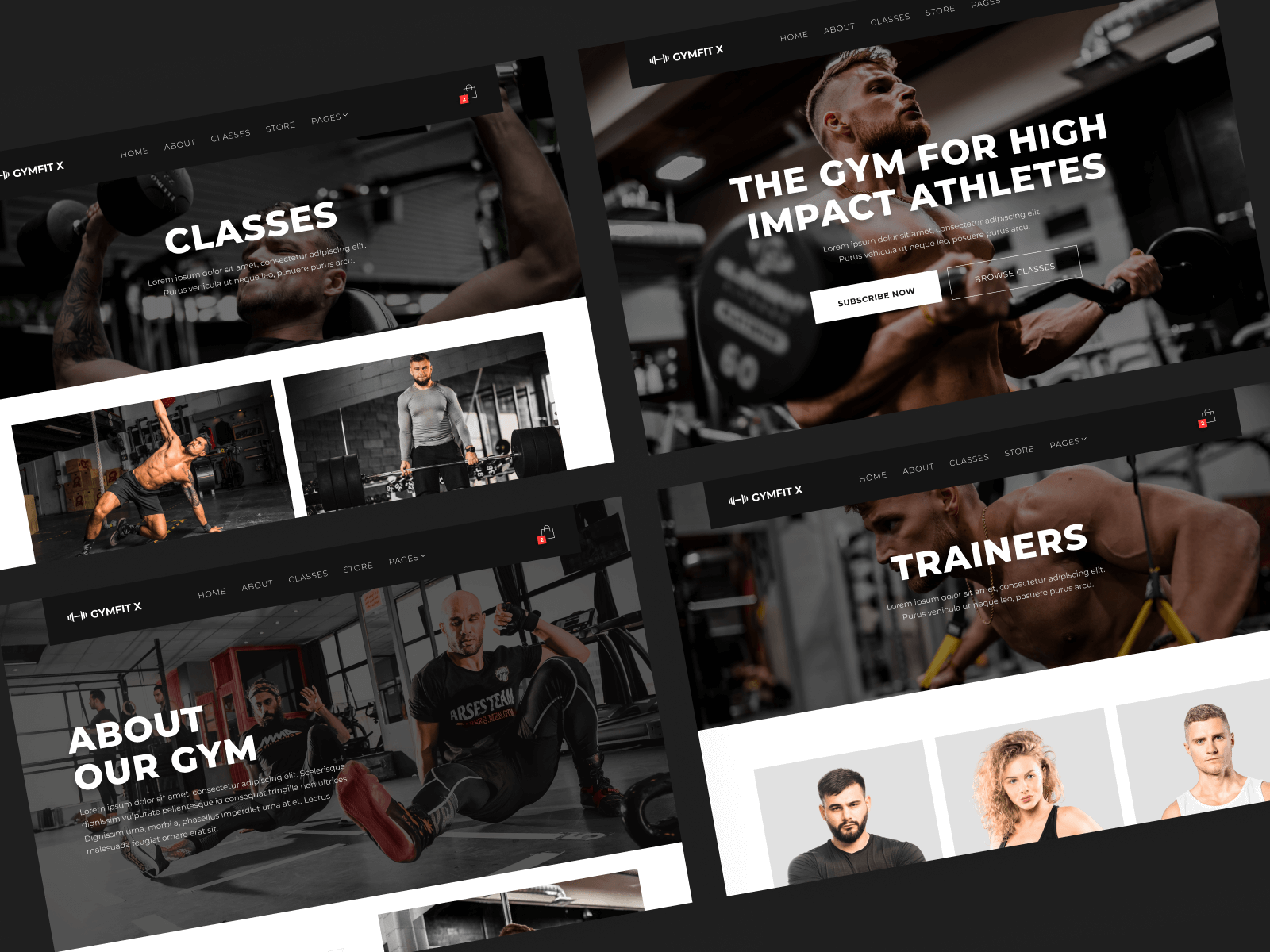 Health Gym Webflow Website Template