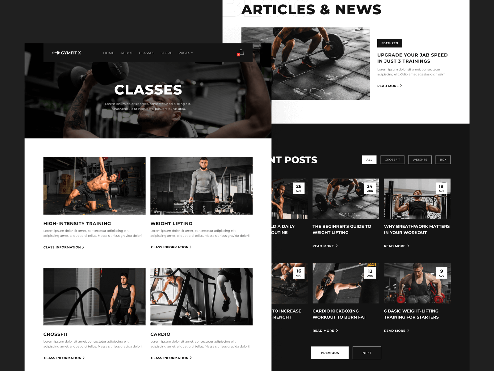 Local Gym Webflow Theme