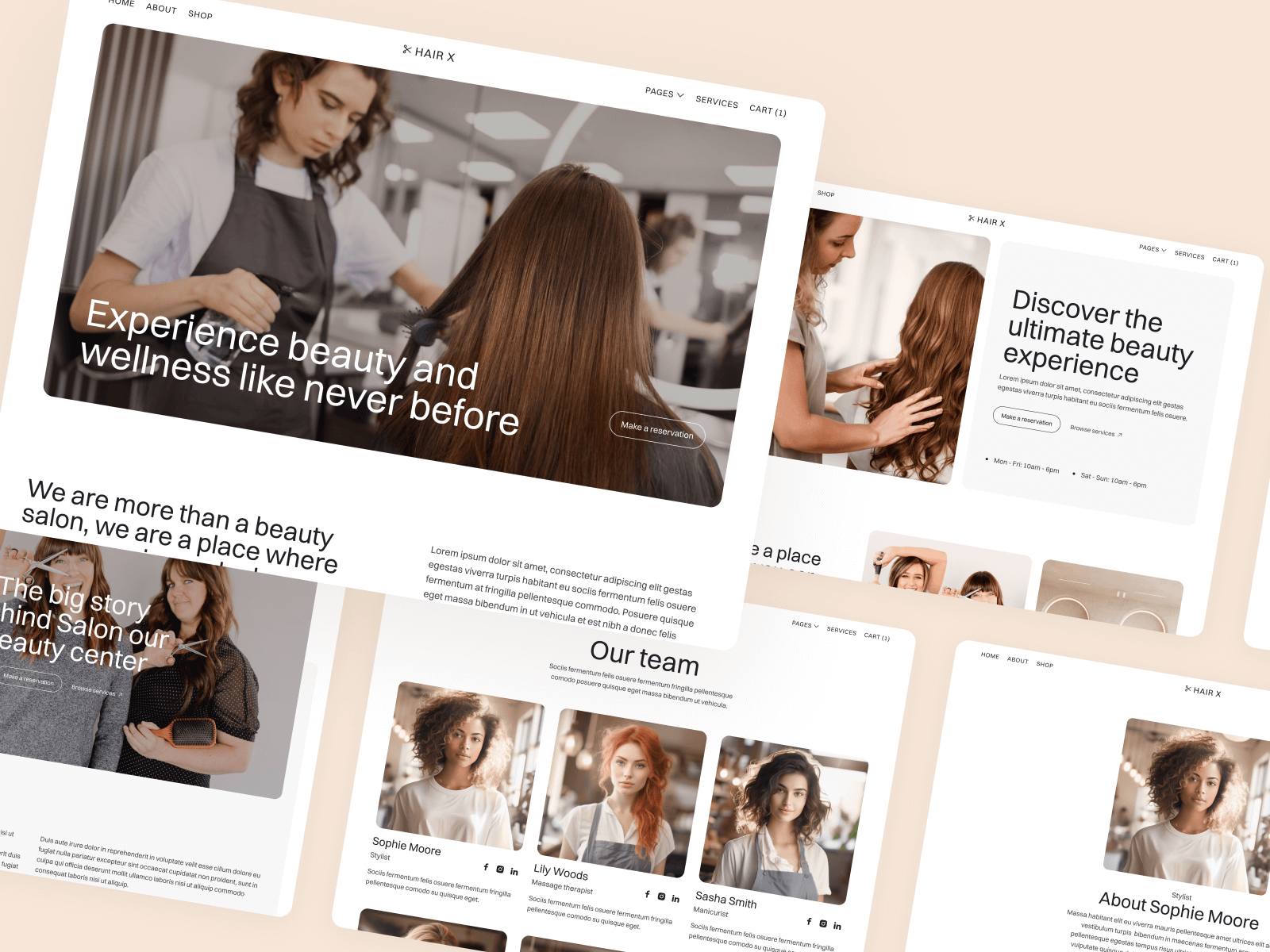 Spa Webflow Template