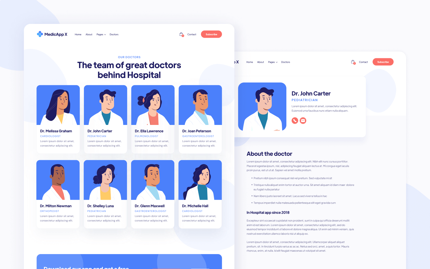 MedicApp X Webflow Template