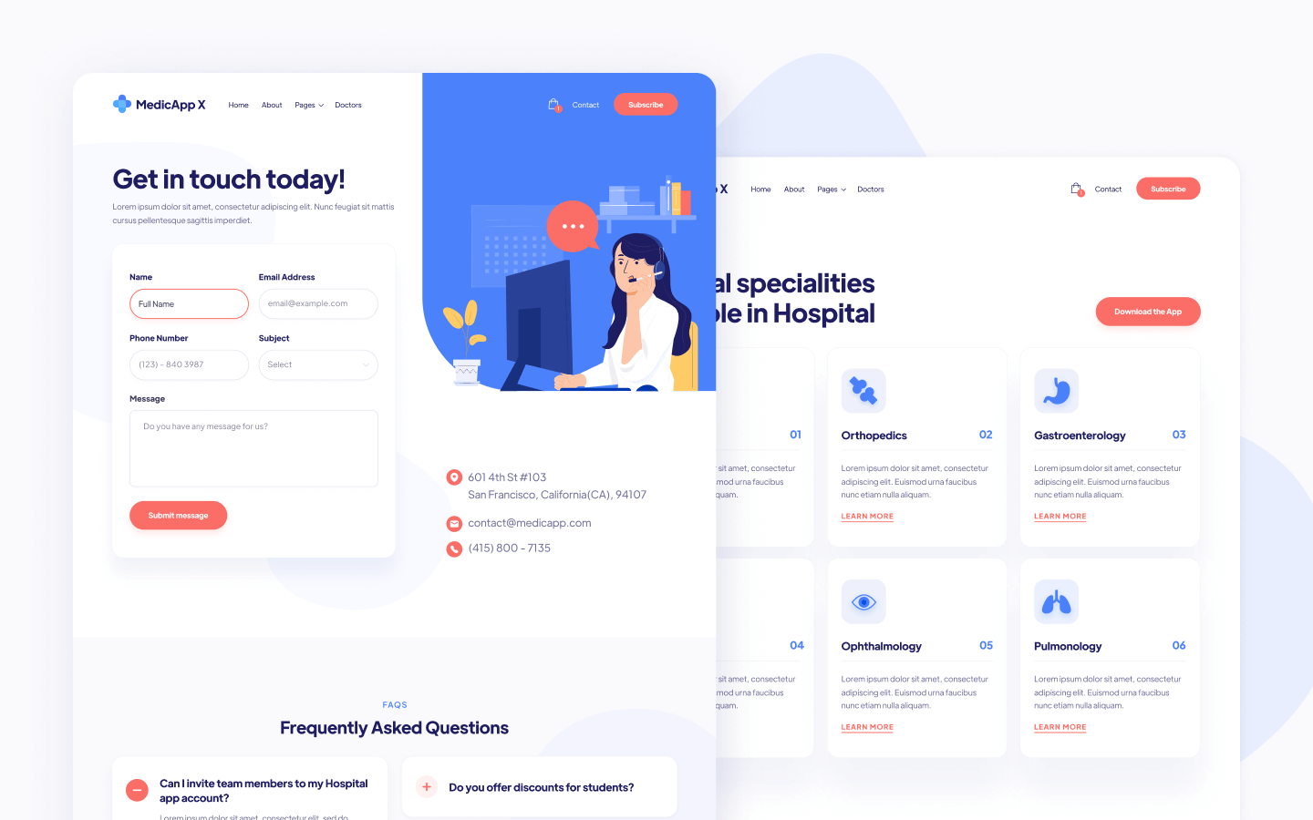 MedicApp X Webflow Template