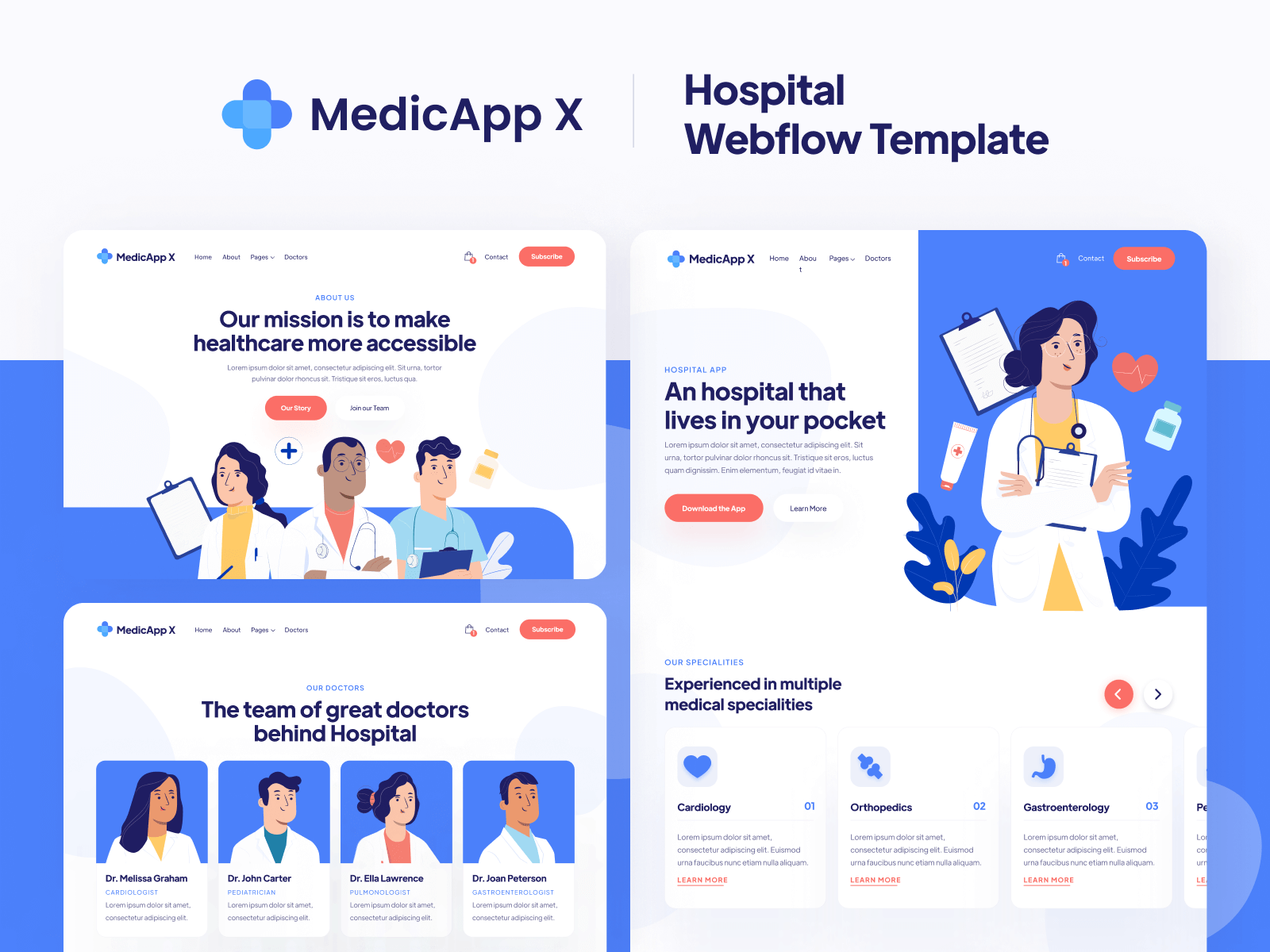 Medical Webflow Template