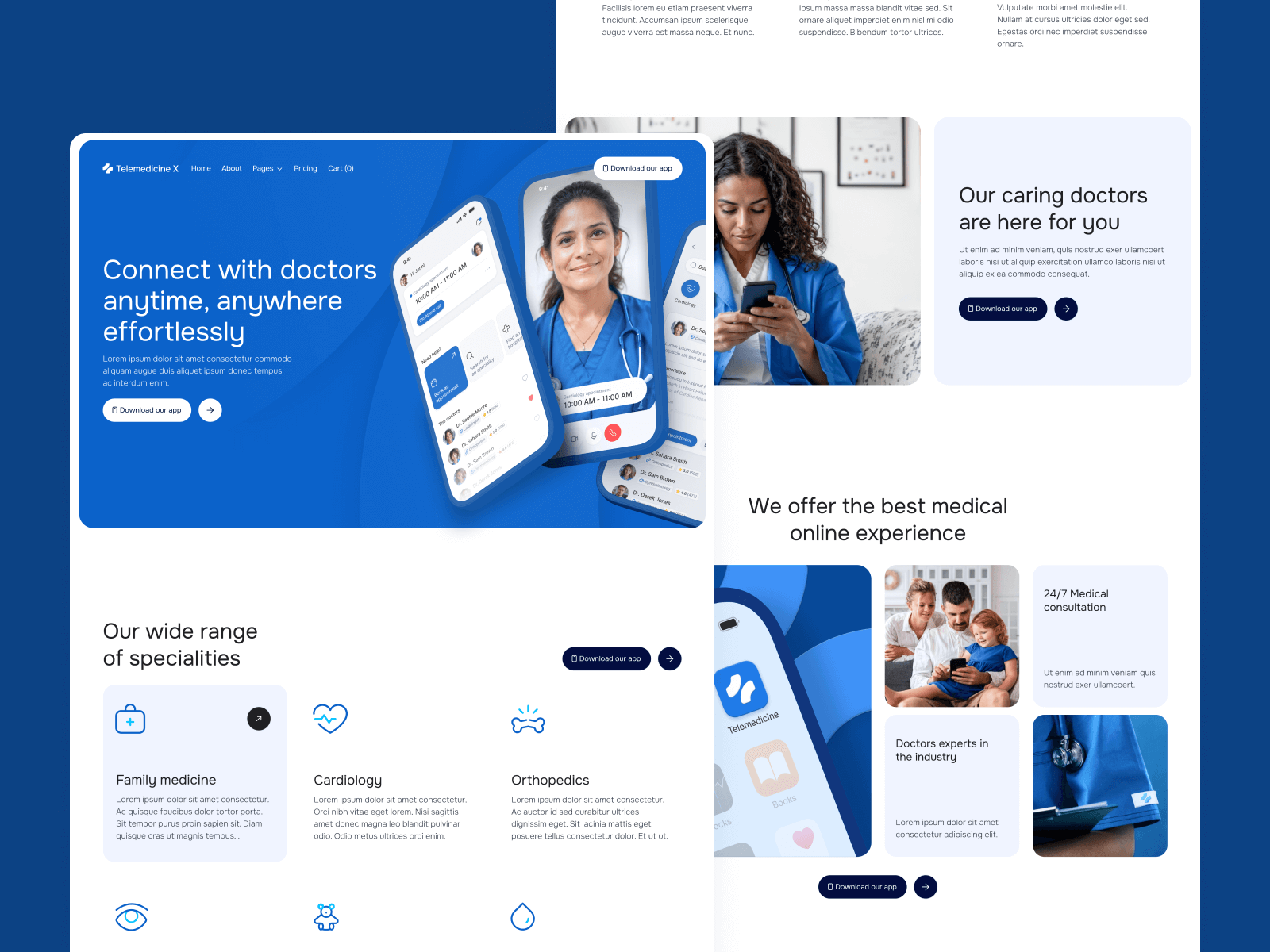 Telemedicine Webflow Template