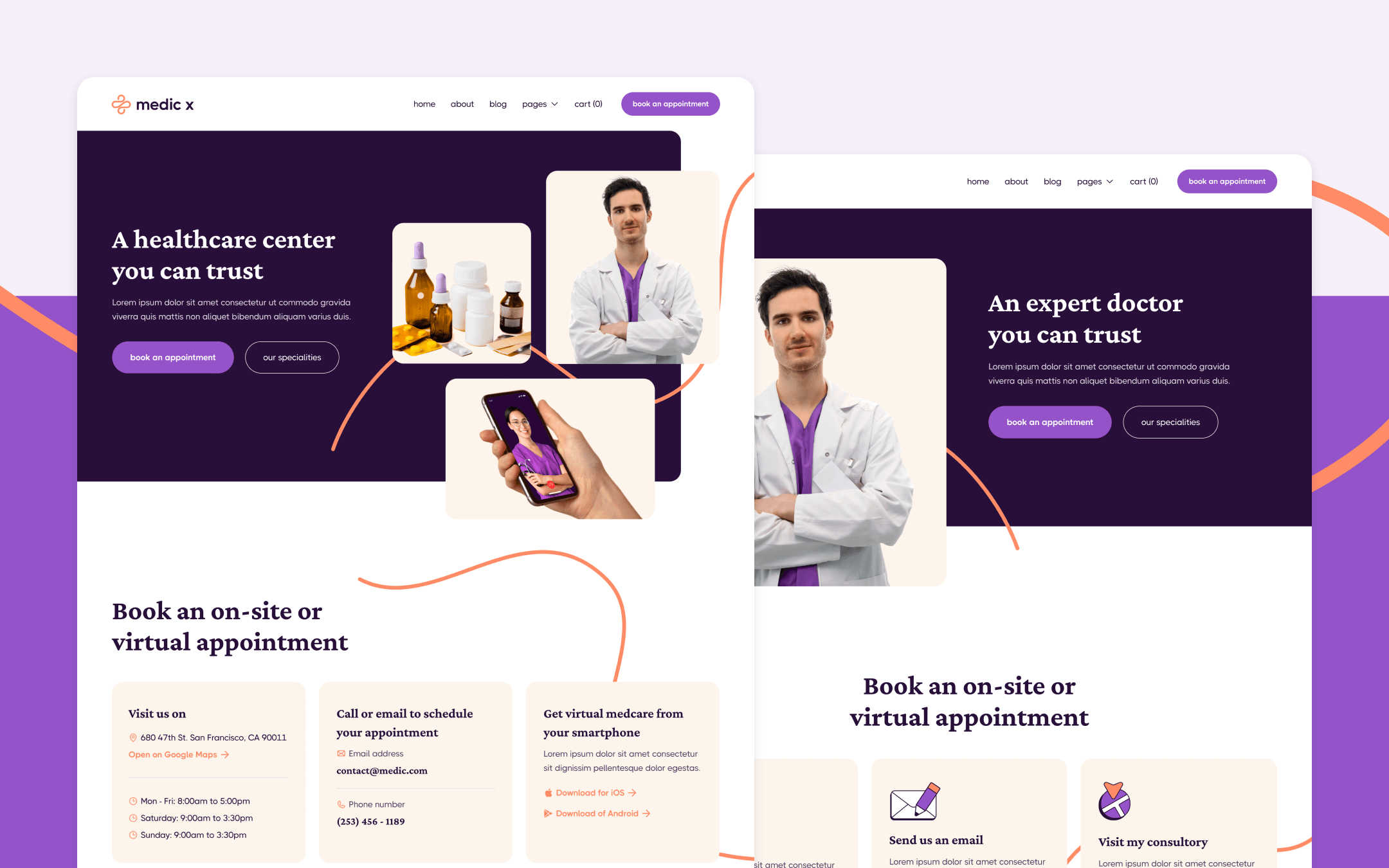 Hospital Webflow Template