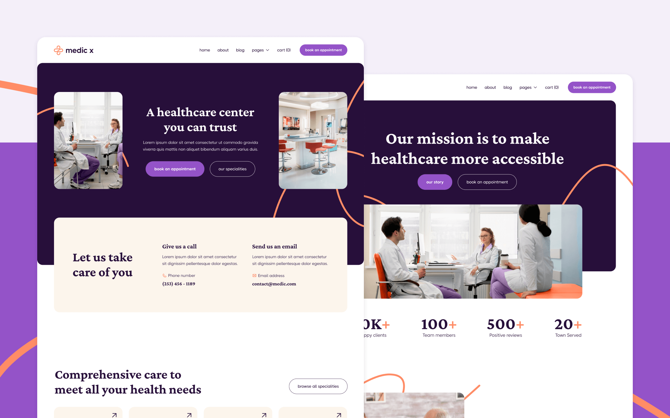 Medic X Webflow Template
