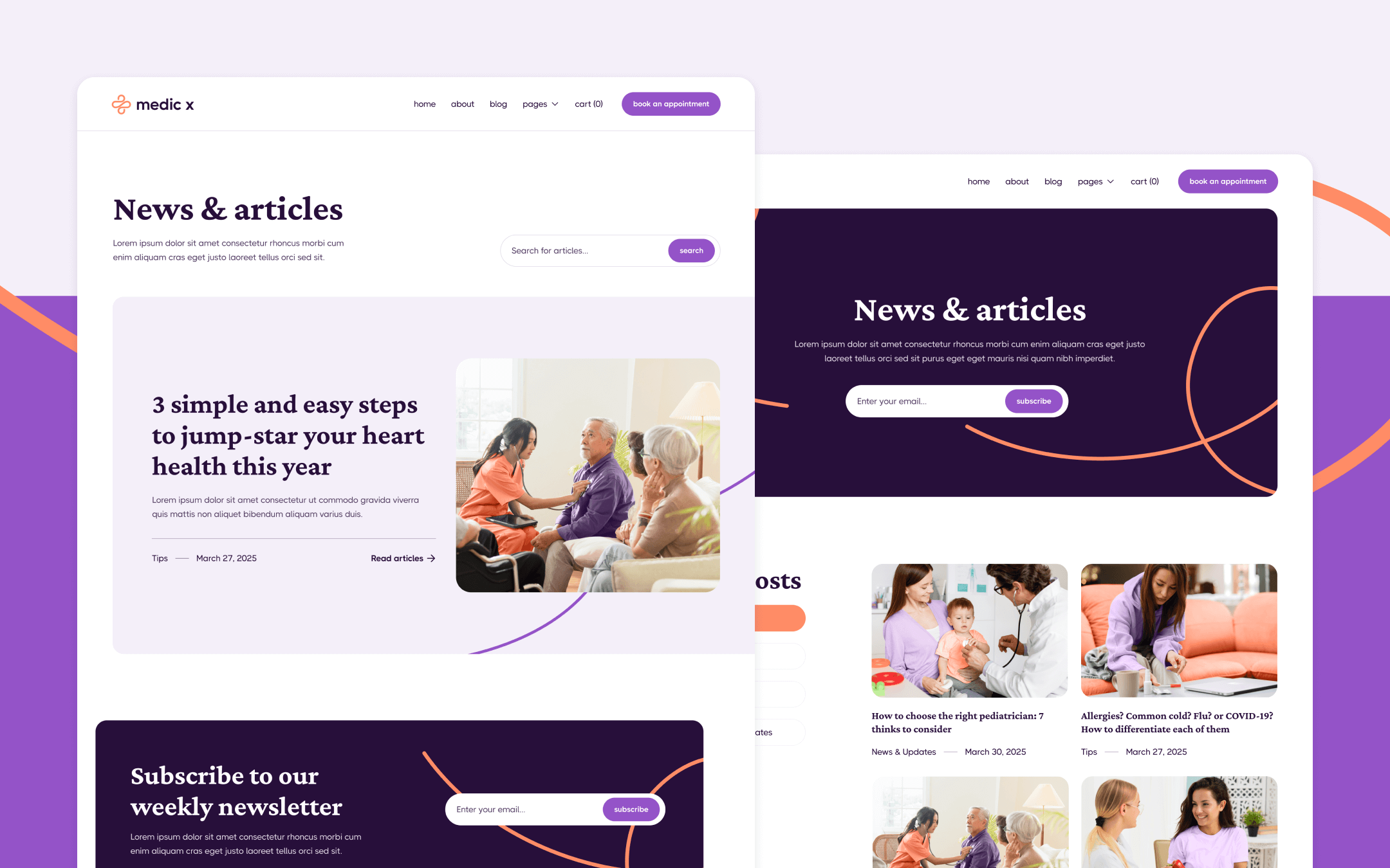 Medic X Webflow Template