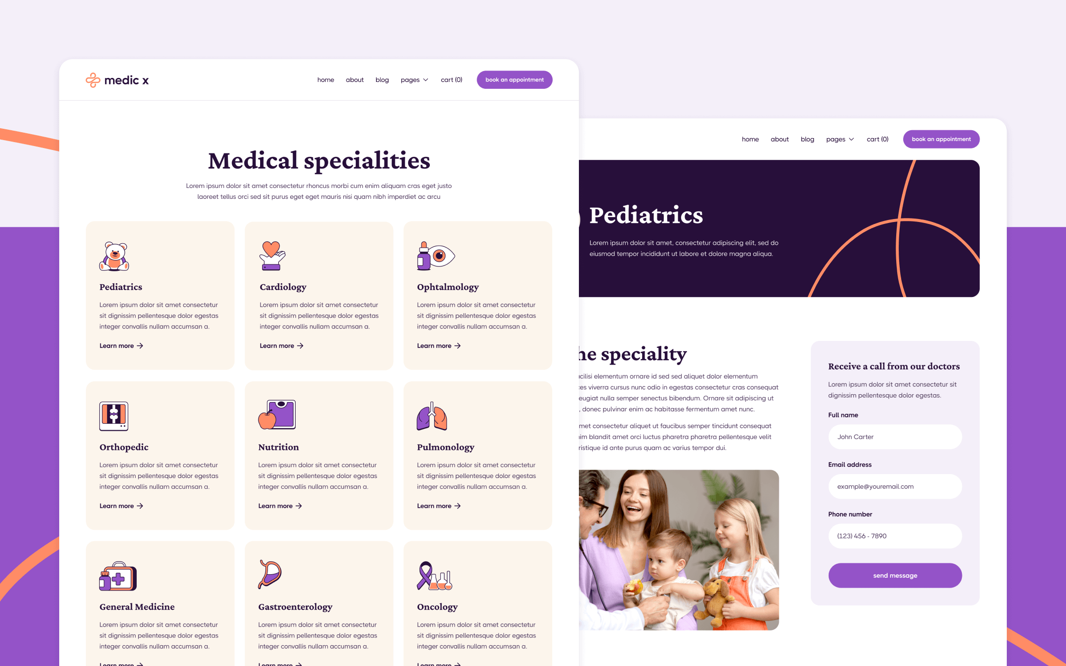 Medic X Webflow Template