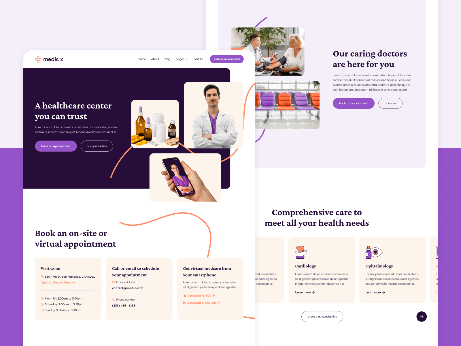 Hospital Webflow Template