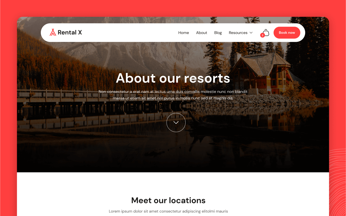 Rental X Webflow Template