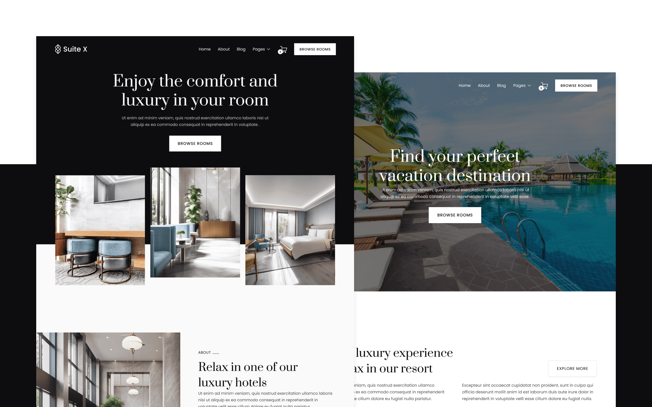 Hotel Webflow Template