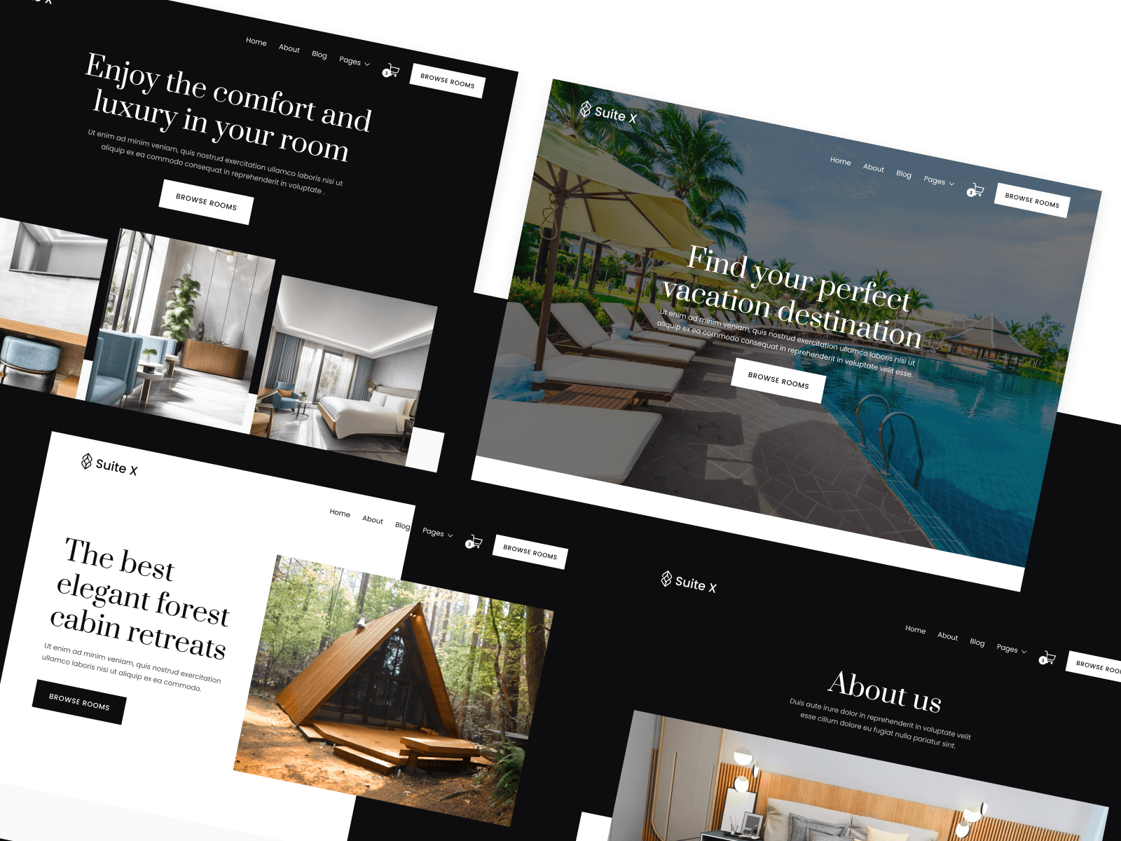 Booking Hotel Webflow Template