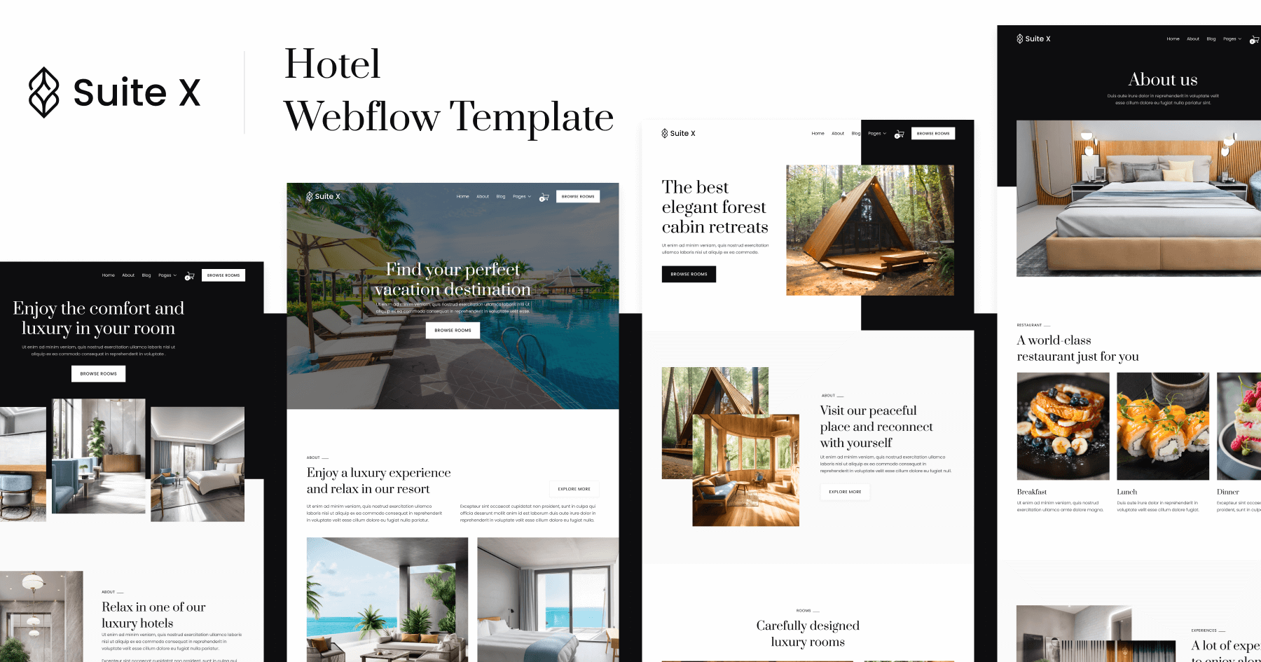 Hotel Webflow Template