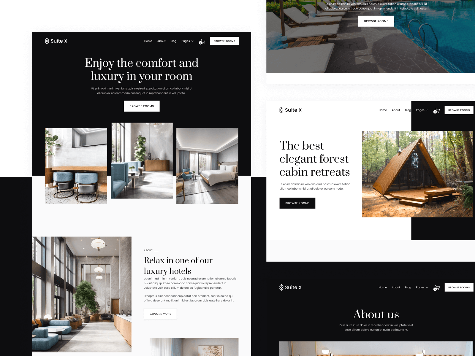 Hotel Webflow Theme