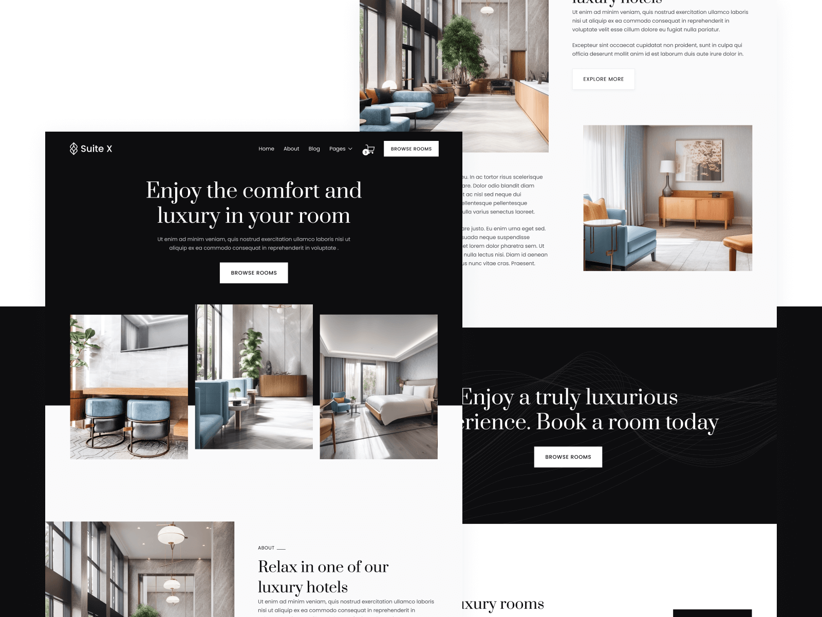 Hotel Webflow Template