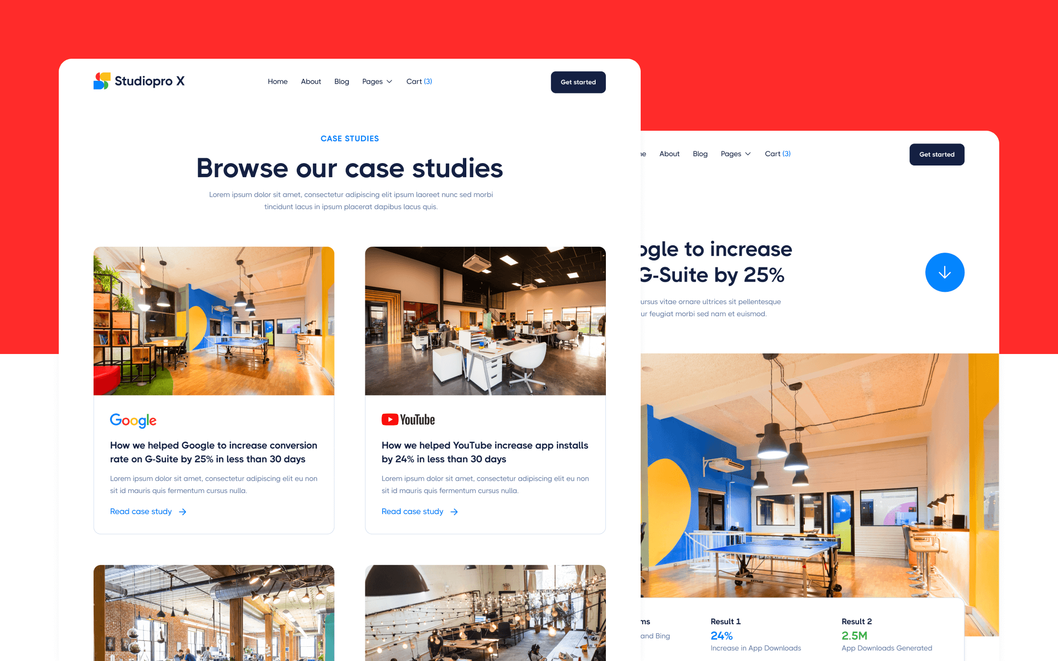 Studiopro X Webflow Template