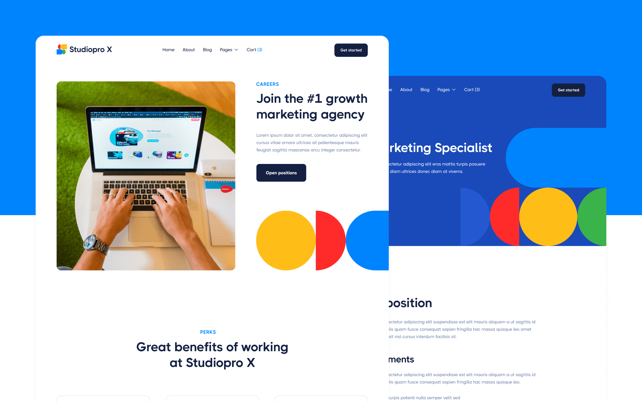 Studiopro X Webflow Template