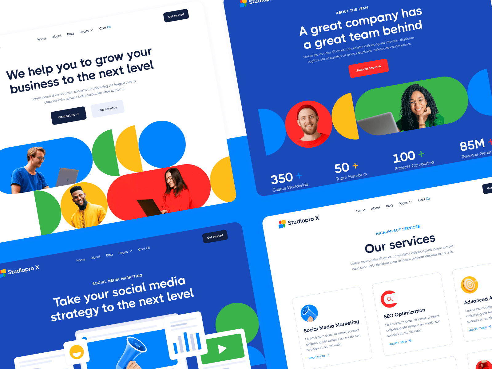Inbound Marketing Webflow Template