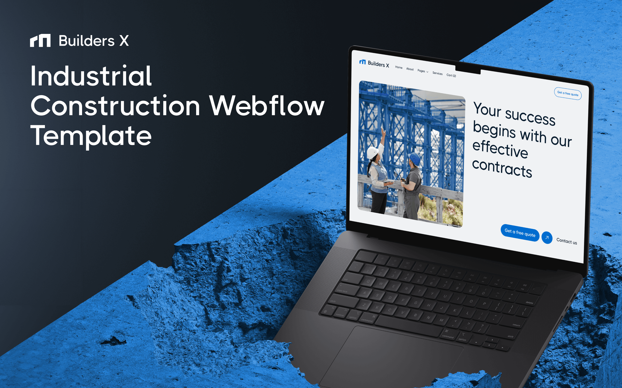 Industrial Construction Webflow Template