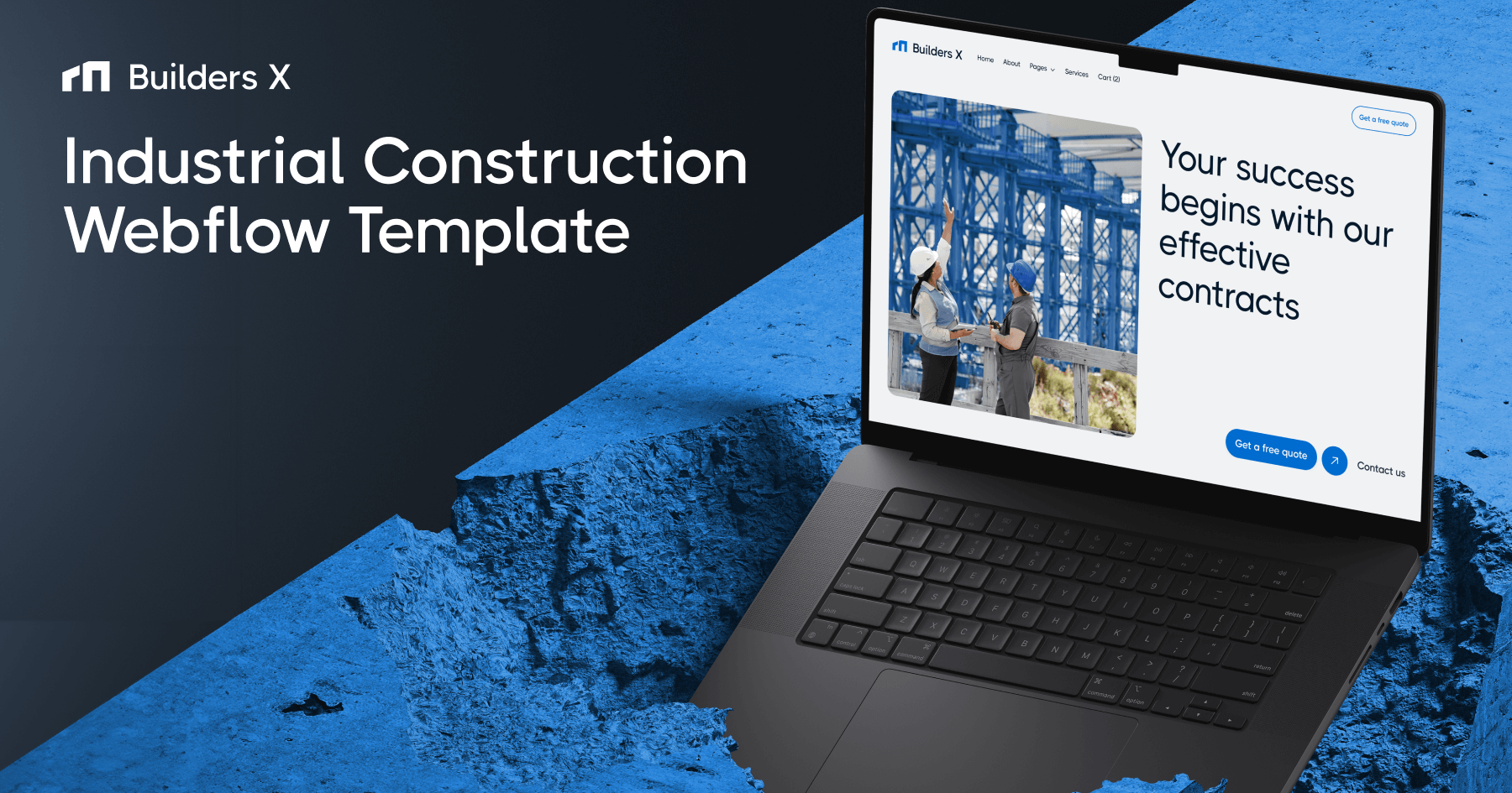Industrial Construction Webflow Template