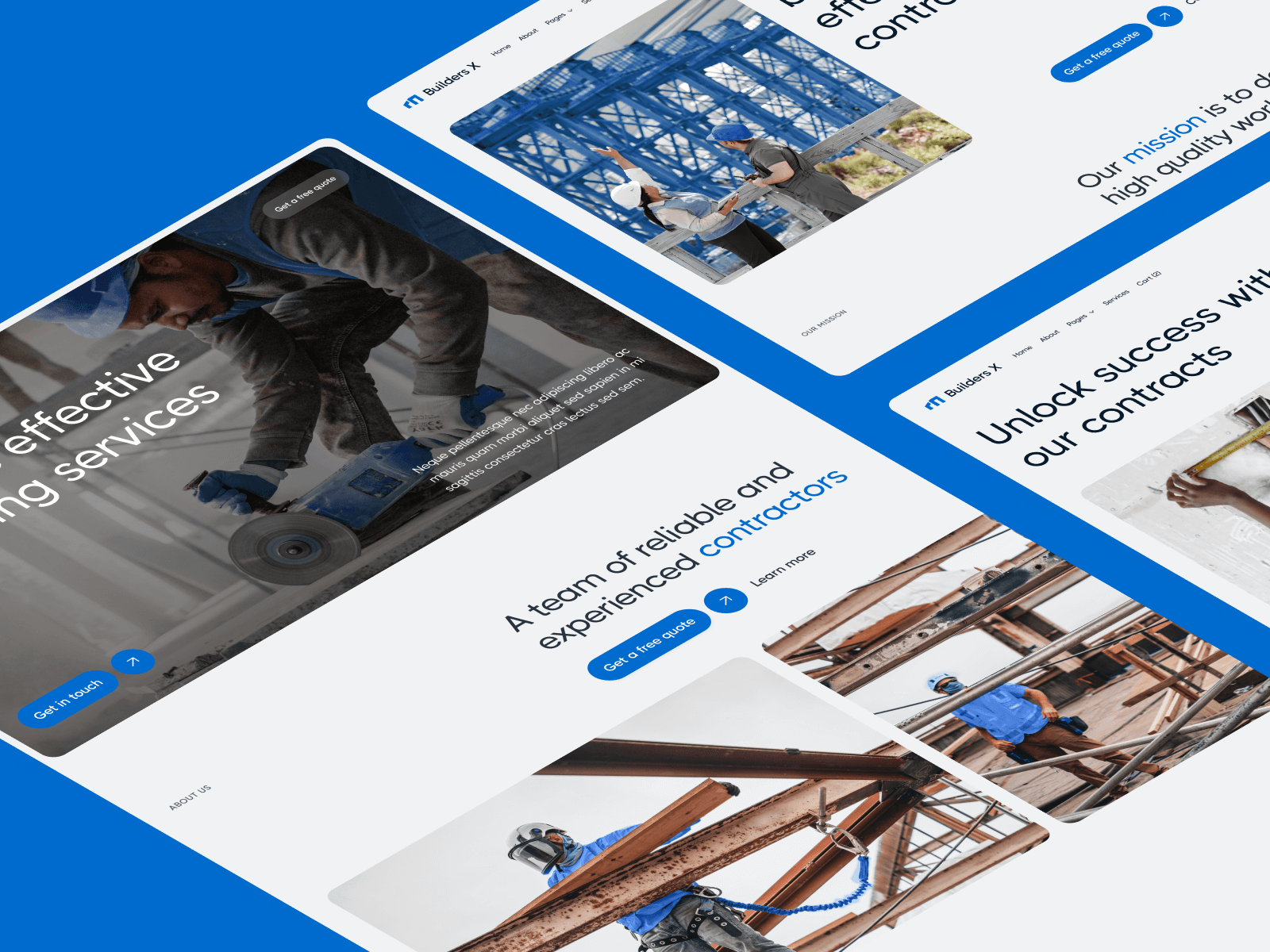 Industrial Constructor Webflow Theme