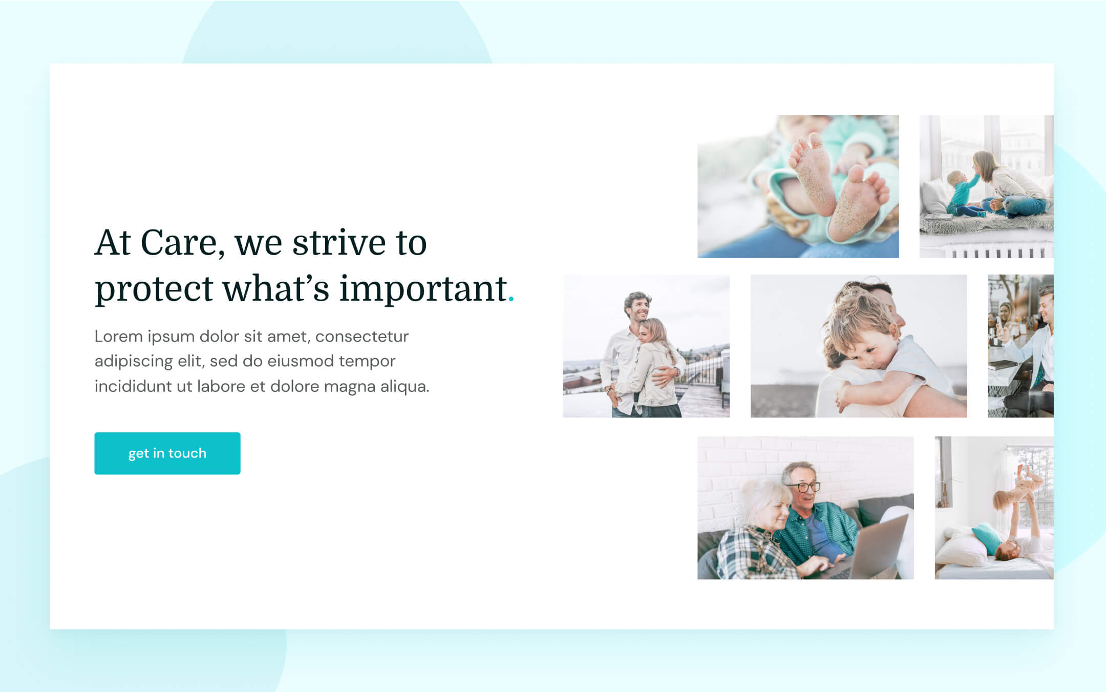 Care Webflow Template